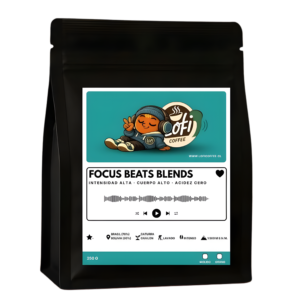 Focus Beats blend espresso intenso 250g Brasil Bolivia Lofi Coffee